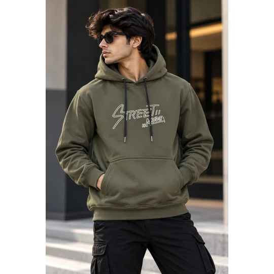 BACKPRINT POCKET HOODIE