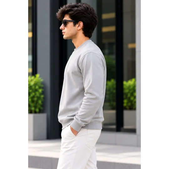 PLAIN SWEATSHIRT