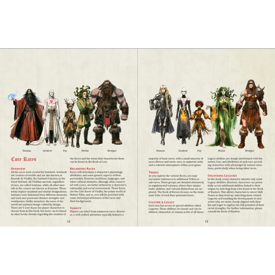 Meteor Tales - Book of Heroes (Core Rules)