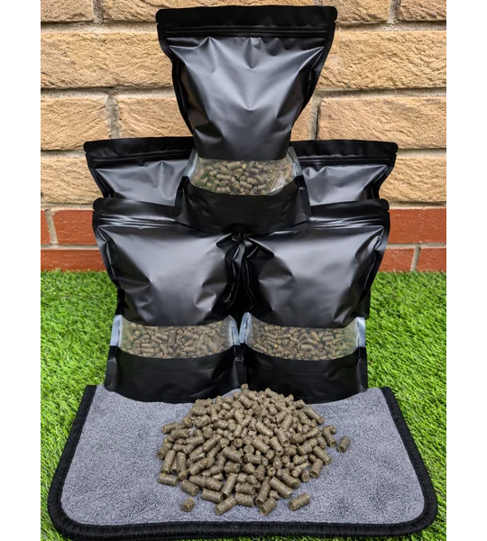 Mixed halibut loose feed pellet 3-8mm