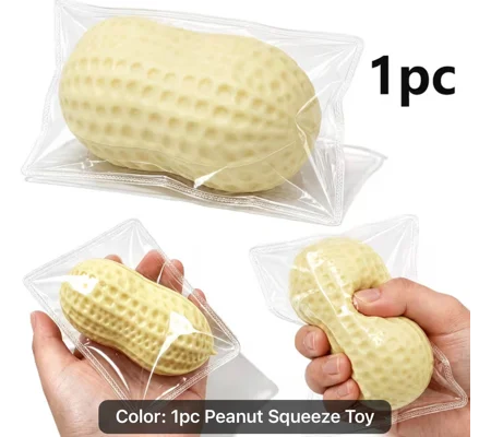 Peanut Squish Toy