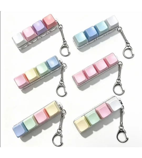 Stress-Relief Mechnical Keyboard (keychain)