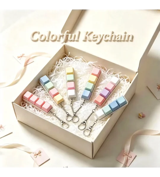 Stress-Relief Mechnical Keyboard (keychain)