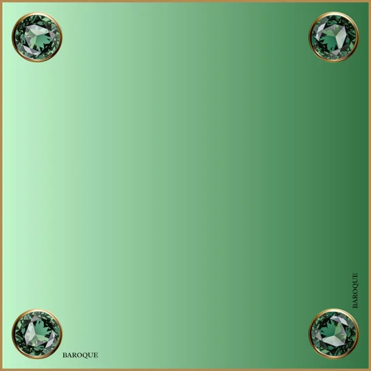 Green Peppermint Embellished