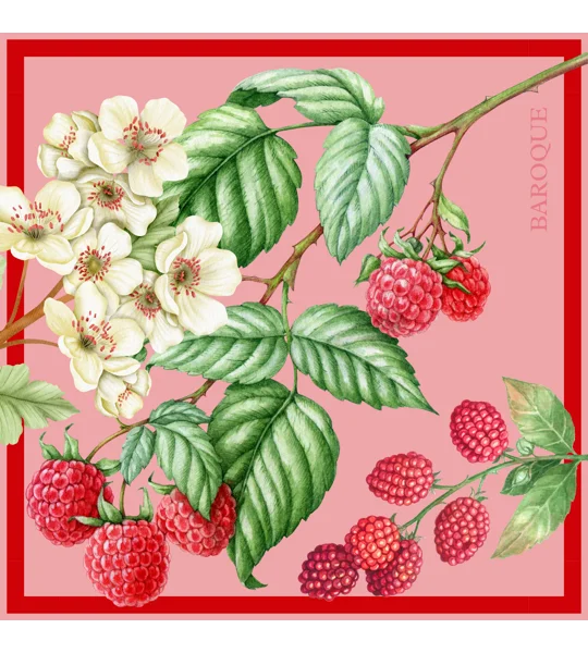 Mint Raspberries
