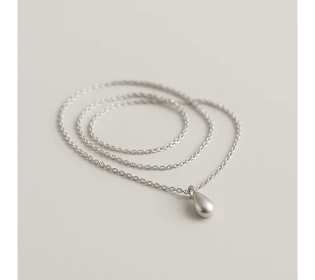 Silver Pendant Necklace