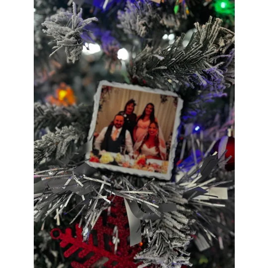 Gloss slate coaster 9cm