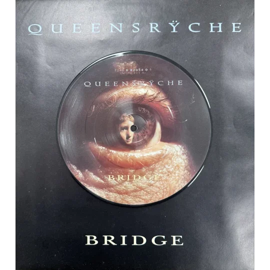 Queensrÿche – Bridge (1995) UK 7" Picture Disc + Original Giant Poster (2)