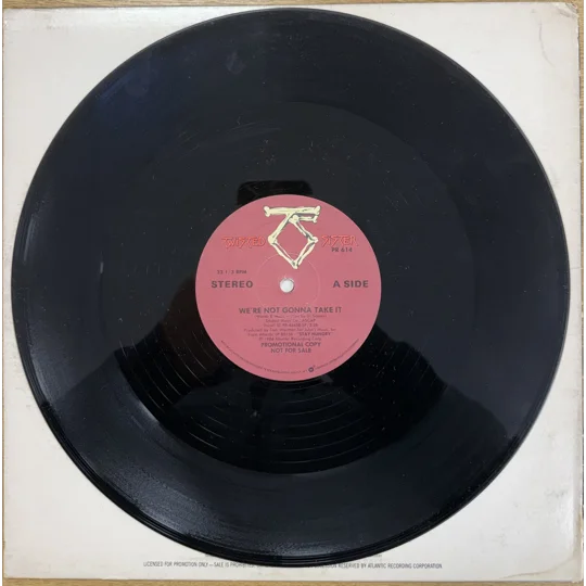 Twisted Sister – We're Not Gonna Take It (1984) | 12" Single