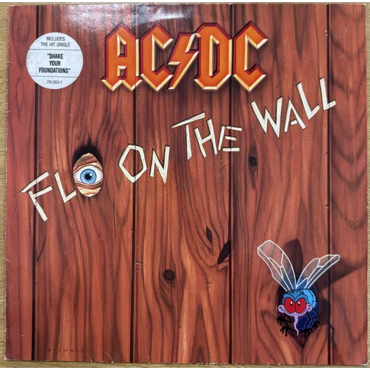 AC/DC – Fly on the Wall (1985) | European Atlantic LP