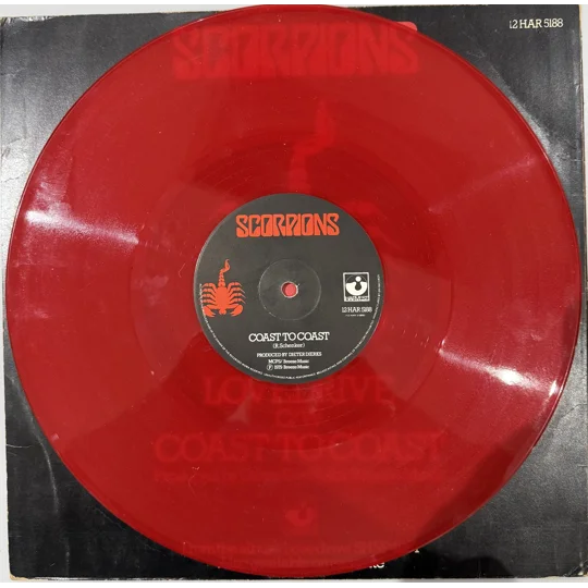 Scorpions 1979 Lovedrive | red vinyl | 12 inch single