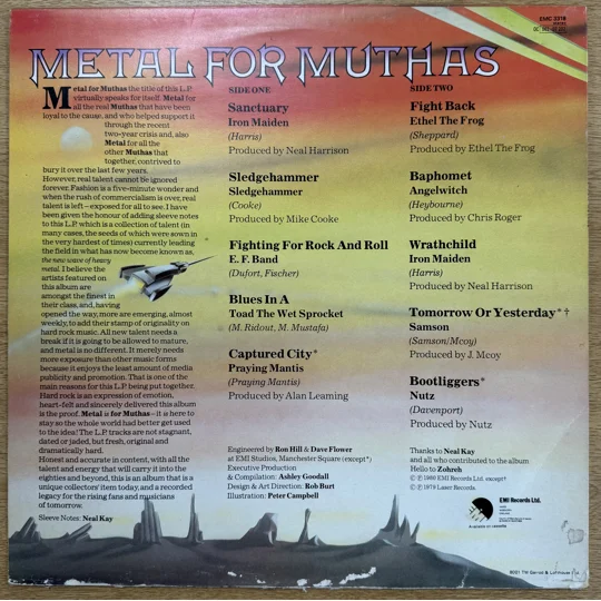 Metal for Muthas | Compilation | 1980