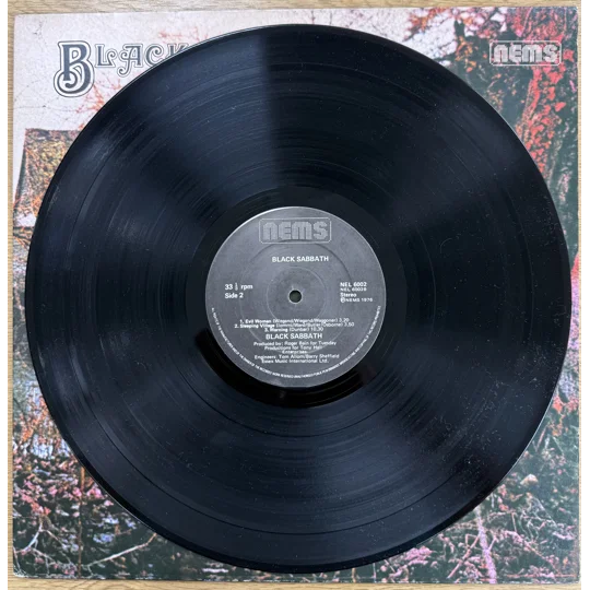 Black Sabbath | Black Sabbath | 1976 Reissue
