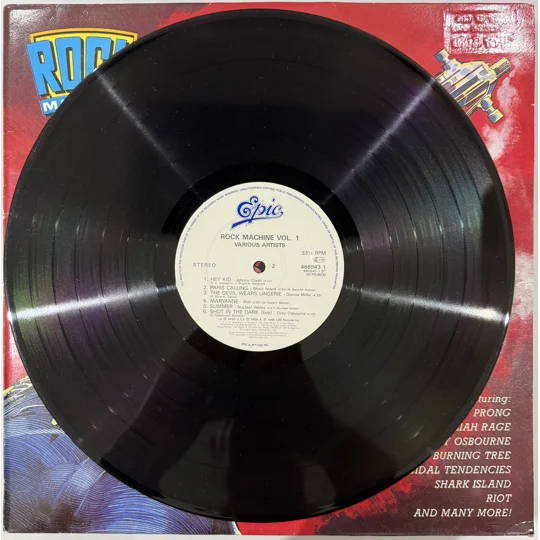Rock Machine Vol.1 | 1990 | Various Artists