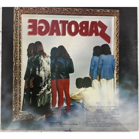 Black Sabbath | Sabotage | 1980 Reissue