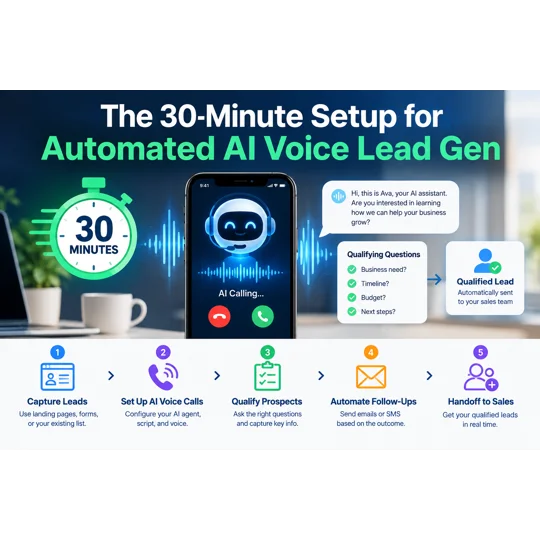 The 30-Minute Setup for Automated AI Voice Lead Gen