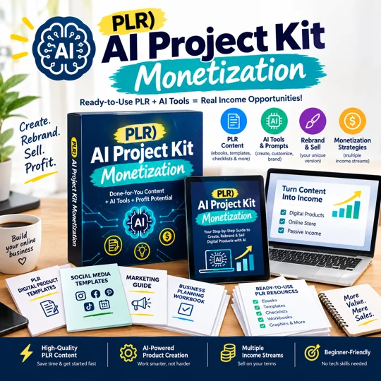 (PLR) AI Project Kit Monetization