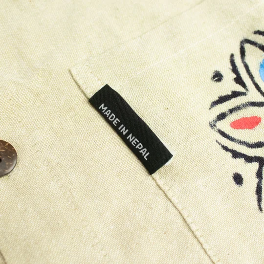 Nomad Sari Kathmandu Shirt - Stone - Large