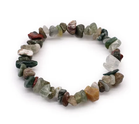 Chipstone Bracelet - Moss Agate