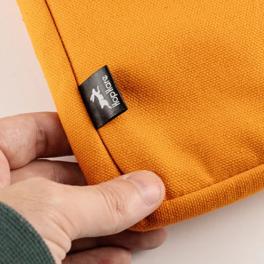 Canvas Tablet Pouch - Orange