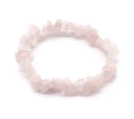 Chipstone Bracelet - Rose Quartz