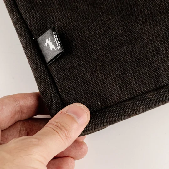 Stonewash Travel Laptop Pouch - Charcoal