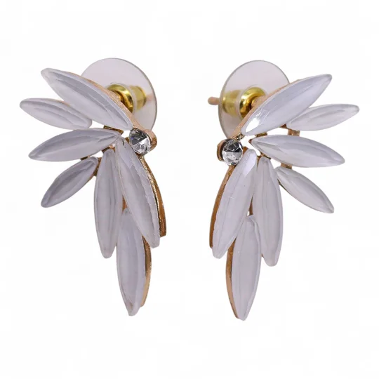 Pearl - Vintage Glass - Faries - Earrings