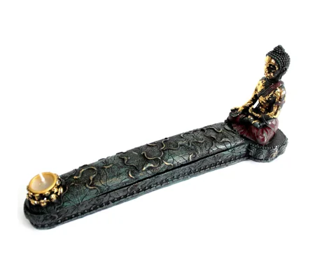 Antique Buddha - Incense Burner & Box