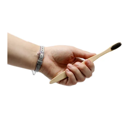 Bamboo Toothbrush - Charcoal Medium Soft