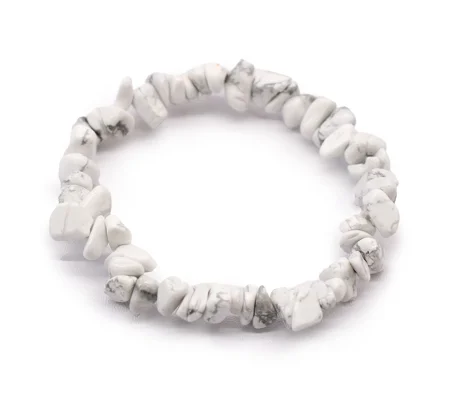 Chipstone Bracelet - White Jasper