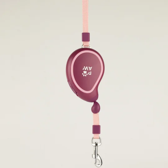 Paw Pet Leash - Mini Mango - Plum - 3m