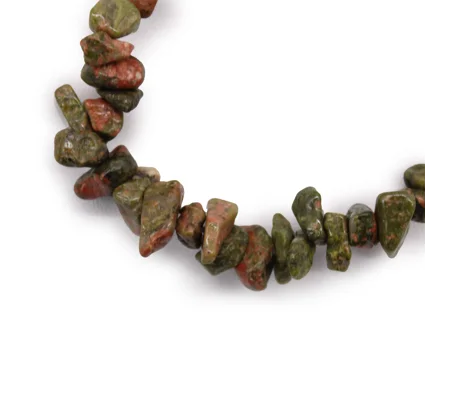 Chipstone Bracelet - Green Jasper