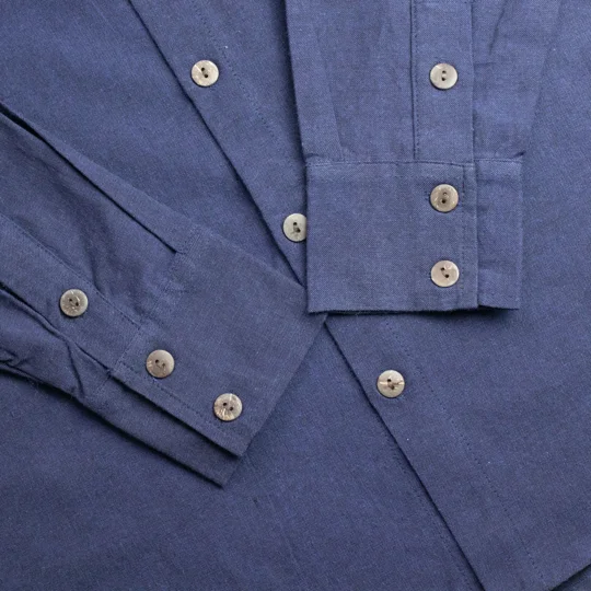 Nomad Sari Kathmandu Shirt - Indigo - XL