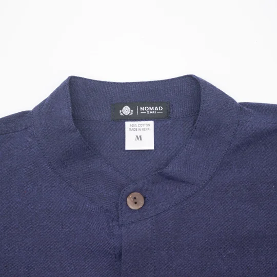 Nomad Sari Kathmandu Shirt - Indigo - Large