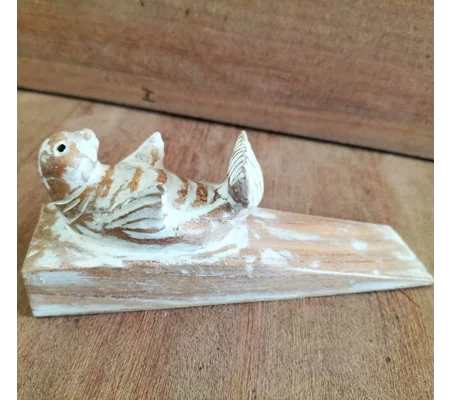Hand carved Doorstop - Baby Seal