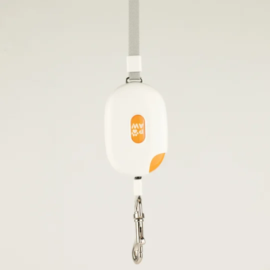 Paw Pet Leash - Pocket Pod - White - 1.5m