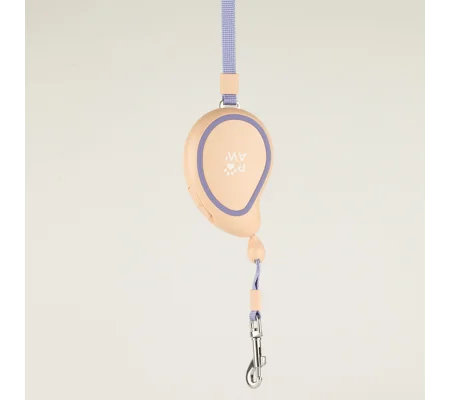 Paw Pet Leash - Mini Mango - Peach - 3m