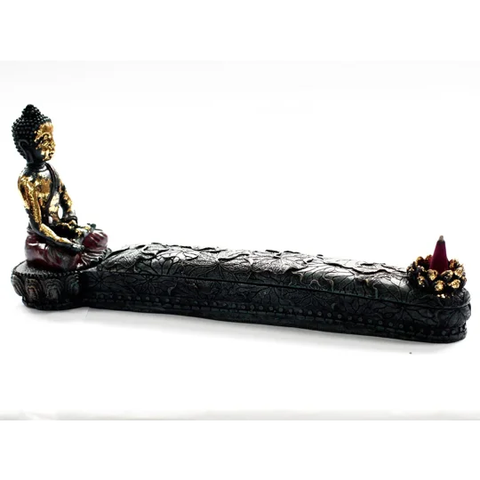Antique Buddha - Incense Burner & Box