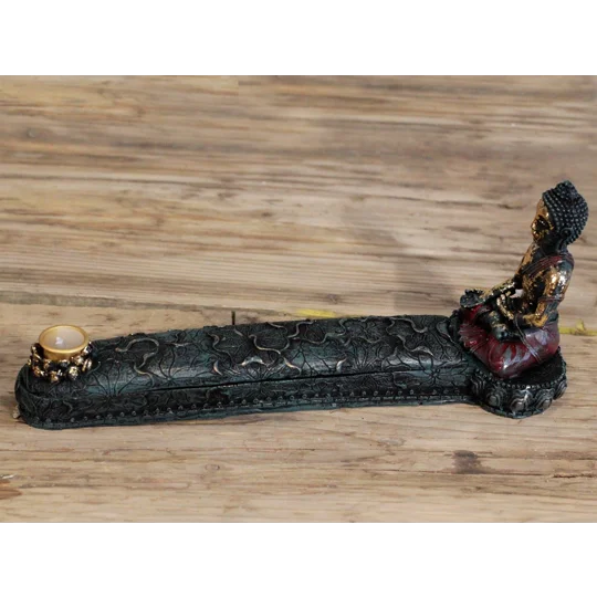 Antique Buddha - Incense Burner & Box