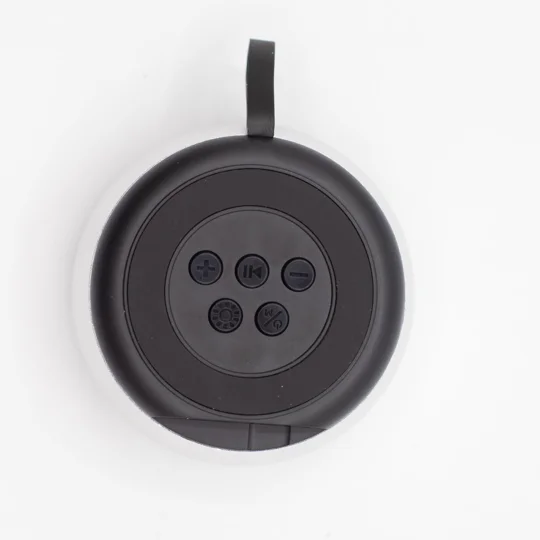 Silver Mandela Lighting Effect Mini Speaker