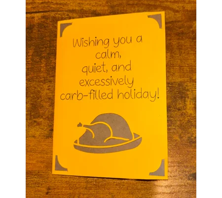 Funny Thanksgiving Greeting Card