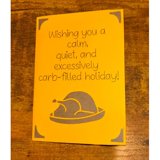 Funny Thanksgiving Greeting Card