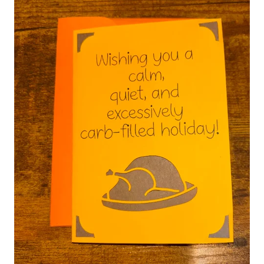 Funny Thanksgiving Greeting Card