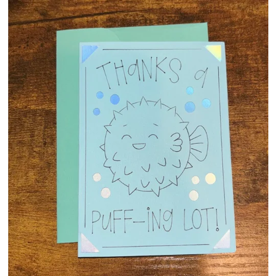 Funny Fish Thank You Card