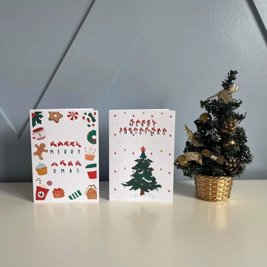 BSL Christmas Cards: British Sign Language Xmas Multipack