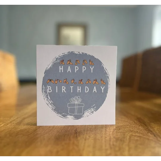 BSL Fingerspelling Birthday Card: Inclusive Design