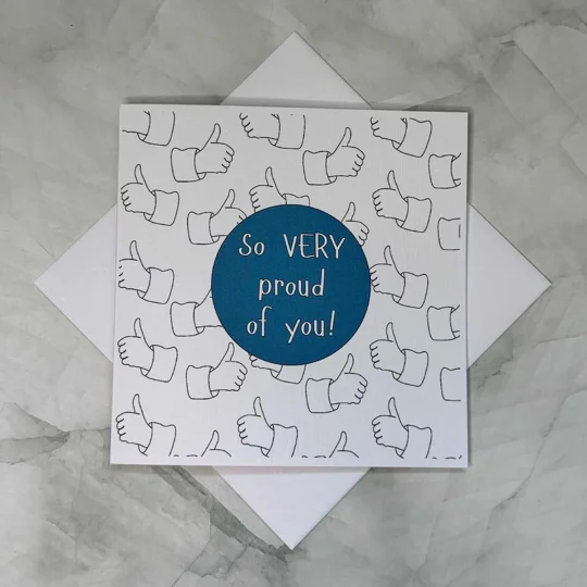 BSL Well Done Card: British Sign Language Congratulations