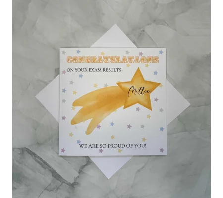 BSL Congratulations Card: British Sign Language Exam Success