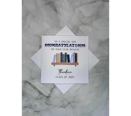 BSL Congratulations Card: British Sign Language Exam Success