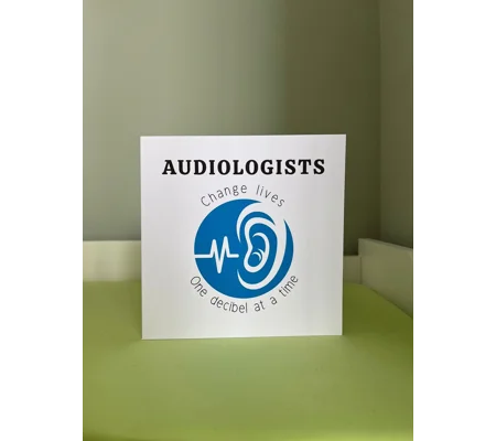 Audiologist Thank You Card: Inclusive Deaf Awareness Design